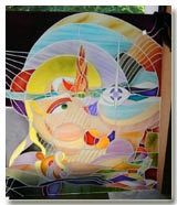 Etched Glass, Stained glass, 
