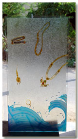 Etched Glass, Stained glass, 