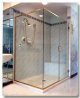Shower enclosures, Toughened glass, 