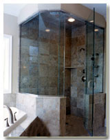 Shower enclosures, Toughened glass, 